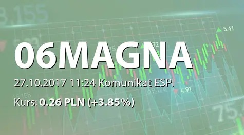 Magna Polonia S.A.: Konwersja wierzytelności spółki zależnej (2017-10-27)