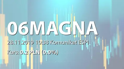 Magna Polonia S.A.: SA-QSr3 2019 (2019-11-28)