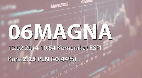 Magna Polonia S.A.: SA-QSr4 2013 (2014-02-12)