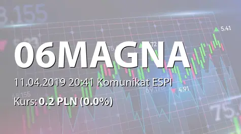 Magna Polonia S.A.: SA-RS 2018 (2019-04-11)