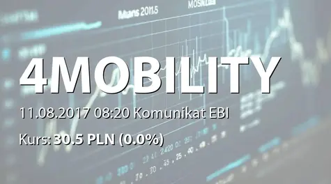 4Mobility S.A.: SA-Q2 2017 (2017-08-11)