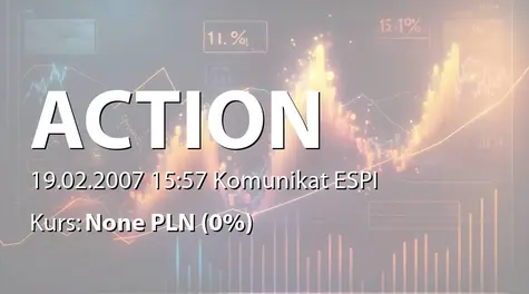 Action S.A.: Rejestracja połączenia z California Computer SA w KRS (2007-02-19)