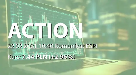 Action S.A.: Rejestracja w KRS zmiany w nazwie (2021-02-22)