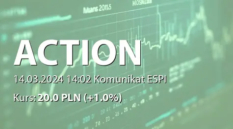 Action S.A.: Zestawienie transakcji na akcjach (2024-03-14)