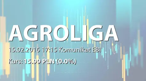 Agroliga Group PLC: SA-QS4 2015 - wersja angielska (2016-02-15)