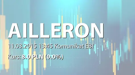 Ailleron S.A.: Zmiany w składzie RN (2015-03-11)