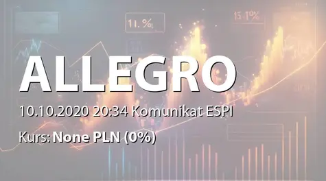Allegro.eu S.A.: Informacja o zakończonej ofercie publicznej (2020-10-10)