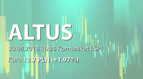 Altus S.A.: NWZ - lista akcjonariuszy (2018-04-30)