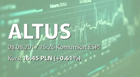 Altus S.A.: SA-P 2017 (2017-08-08)