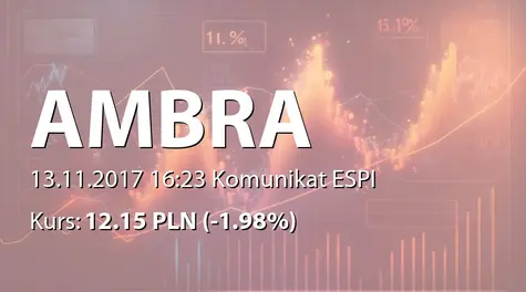 Ambra S.A.: SA-QSr1 2017/2018 - korekta (2017-11-13)