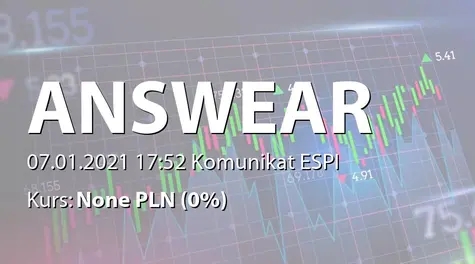 Answear.com S.A.: Zwiększenie stanu posiadania przez Aviva Investors Poland TFI (2021-01-07)