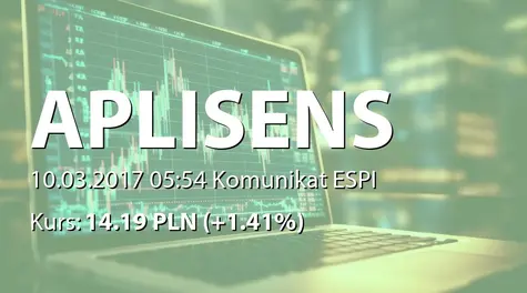 Aplisens S.A.: SA-RS 2016 (2017-03-10)