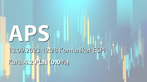 Automatyka-Pomiary-Sterowanie S.A.: Umowa z Erbud SA (2023-09-13)