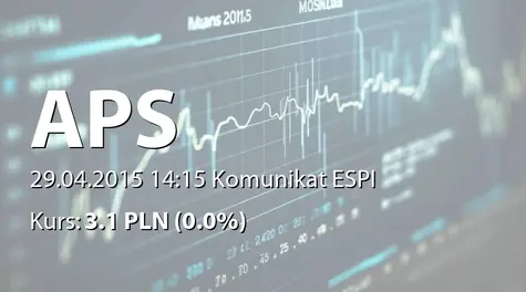 Automatyka-Pomiary-Sterowanie S.A.: ZWZ - lista akcjonariuszy (2015-04-29)