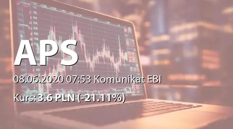 Automatyka-Pomiary-Sterowanie S.A.: ZWZ - zmiana w porządku obrad (2020-06-08)