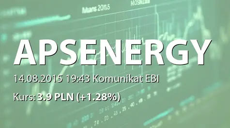 APS Energia S.A.: SA-QSr2 2015 (2015-08-14)