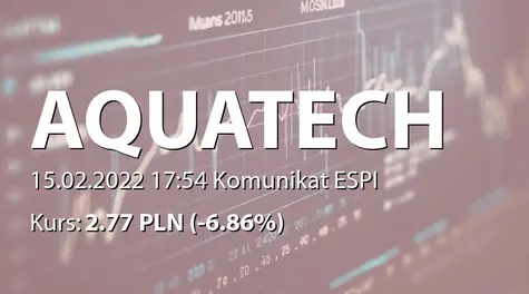 AQT Water S.A.: NWZ - lista akcjonariuszy (2022-02-15)