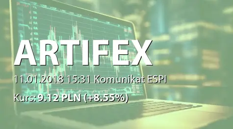 Artifex Mundi S.A.: Harmonogram wydawniczy segmentu premium na I kwartał 2018 (2018-01-11)