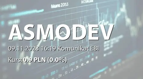 Asmodev S.A.: SA-Q3 2023 (2023-11-09)