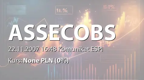 Asseco Business Solutions S.A.: Zakup akcji przez osobę zarządzającą - Cezary Maciejewski (2007-11-22)