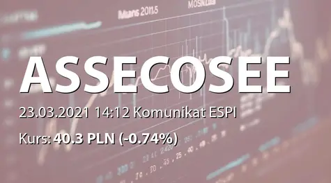 Asseco South Eastern Europe S.A.: Nabycie akcji przez członka Zarządu (2021-03-23)