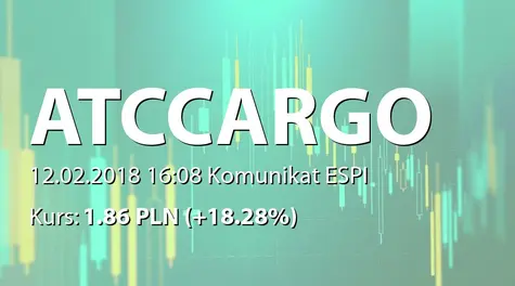 ATC Cargo S.A.: Negocjacje z Worldwide Overseas Holdings Pte. Ltd. (2018-02-12)