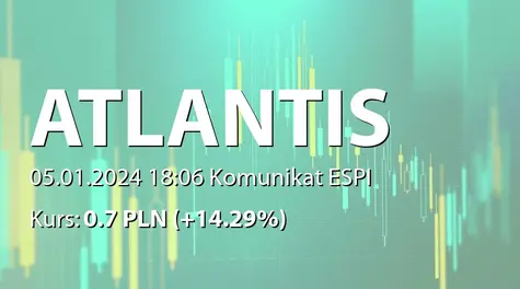Atlantis SE: Publikacja zaktualizowanego dokumentu informacyjnego (2024-01-05)