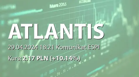 Atlantis SE: SA-Q3 2023/2024 (2024-04-29)