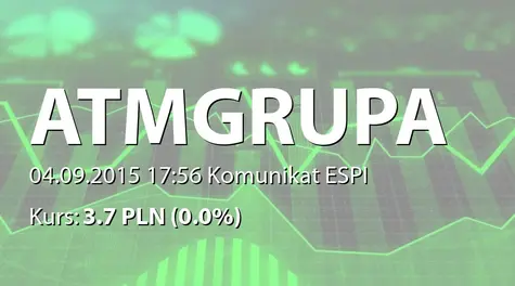 ATM Grupa S.A.: Umowa z Telewizją Polską SA (2015-09-04)