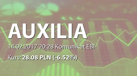 AUXILIA S.A.: SA-QSr4 2016 (2017-02-14)