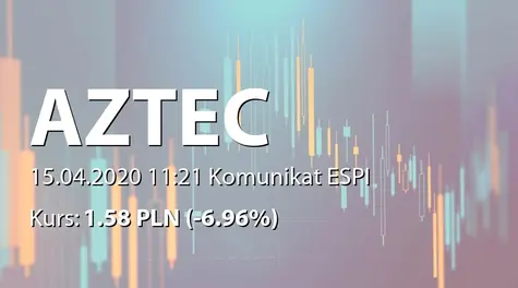 AZTEC International S.A.: ZWZ - ogłoszenie i porządek obrad (2020-04-15)