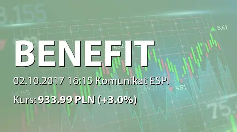 Benefit Systems S.A.: Korekta raportu ESPI 52/2017 (2017-10-02)