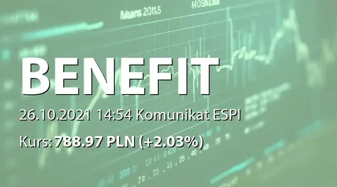 Benefit Systems S.A.: Podsumowanie subskrypcji akcji serii E  (2021-10-26)