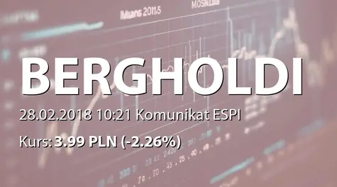 Berg Holding S.A. w restrukturyzacji: Wykup obligacji serii L (2018-02-28)