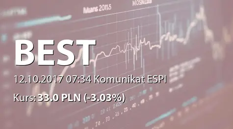 Best S.A.: Łączna wartość nominalna wierzytelności nabytych przez podmioty z Grupy Kapitałowej (2017-10-12)