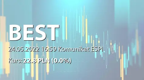 Best S.A.: Wybór audytora - Ernst & Young Audyt Polska sp. z o.o. sp.k. (2022-05-24)