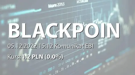 Black Point S.A.: NWZ - zmiany na wniosek akcjonariusza (2022-12-05)