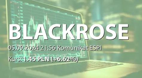 Black Rose Projects S.A.: Informacja o otrzymaniu korekty zawiadomienia z art. 69 ustawy o ofercie (2024-09-05)