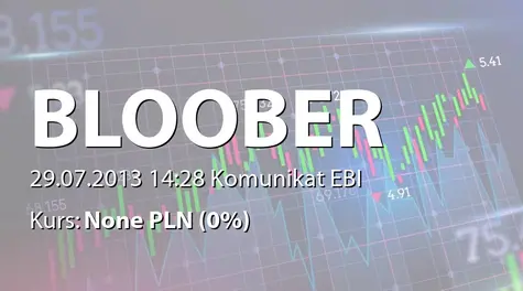 Bloober Team S.A.: Informacja o dacie premiery gry spółki iFun4all sp. z o.o. (2013-07-29)
