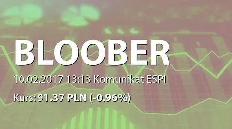 Bloober Team S.A.: Informacja produktowa (2017-02-10)