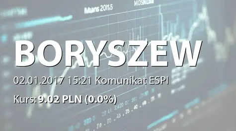 Boryszew S.A.: Nabycie obligacji przez podmioty zależne (2017-01-02)