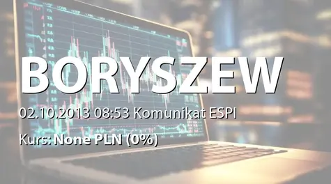 Boryszew S.A.: Zakup akcji przez osobę powiązaną (2013-10-02)