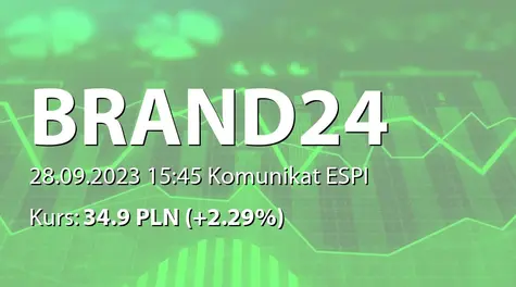 Brand 24 S.A.: SA-PSr 2023 (2023-09-28)