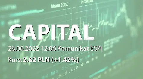 Capital Partners S.A.: ZWZ - lista akcjonariuszy (2022-06-28)