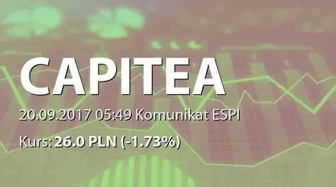 CAPITEA S.A.: SA-P 2017 (2017-09-20)