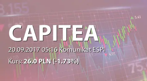 CAPITEA S.A.: SA-PS 2017 (2017-09-20)
