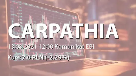 Carpathia Capital Alternatywna Spółka Inwestycyjna S.A.: SA-Q2 2021 (2021-08-13)