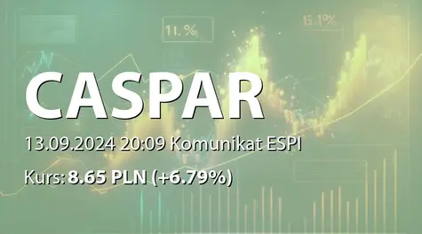 CASPAR Asset Management S.A.: PSr /: formularz "rozszerzonego" skonsolidowanego raportu półrocznego (2024-09-13)