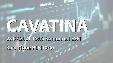 Cavatina Holding S.A.: Nabycie akcji przez Nationale-Nederlanden OFE (2021-07-28)
