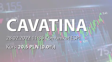 Cavatina Holding S.A.: Nabycie akcji przez Przewodniczącego RN (2022-02-28)